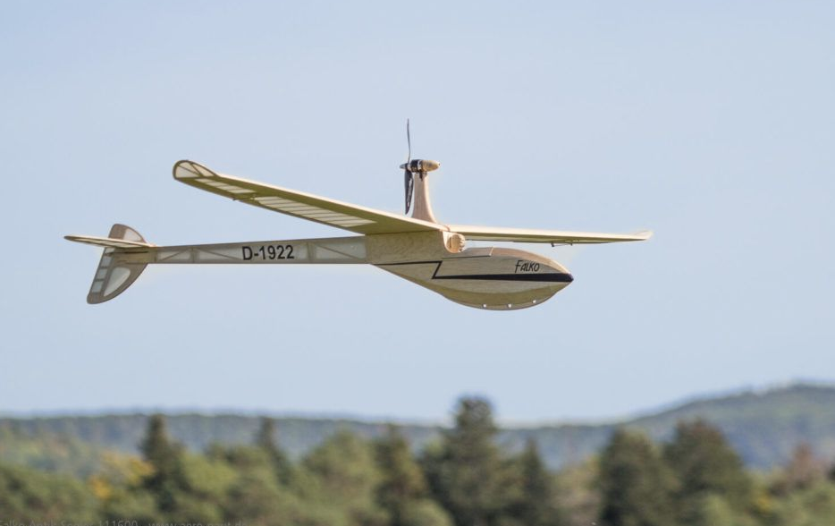 Planeur Falko Antique 1780mm à construire Aeronaut Planeurs